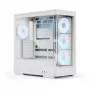 PC case AEROCOOL Geh Midi P500A balta — mid-tower ATX chassis, balta finish