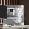 PC case AEROCOOL Geh Midi P500A balta — mid-tower ATX chassis, balta finish