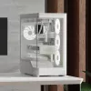 PC case AEROCOOL Geh Midi P500A balta — mid-tower ATX chassis, balta finish