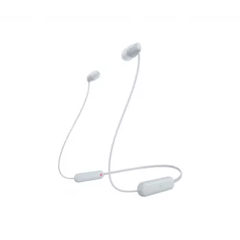 Sony WI-C100 Headset Wireless In-ear Calls/Music Bluetooth balta