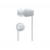 Sony WI-C100 Headset Wireless In-ear Calls/Music Bluetooth balta