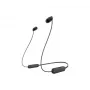 Sony WI-C100 austiņas Bezvadu Ievietojamas Zvani/Mūzika Bluetooth Melns