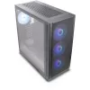 Tower case Silentware Air 1000, melns, rūdīta stikla sānu panelis