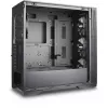 Tower case Silentware Air 1000, melns, rūdīta stikla sānu panelis