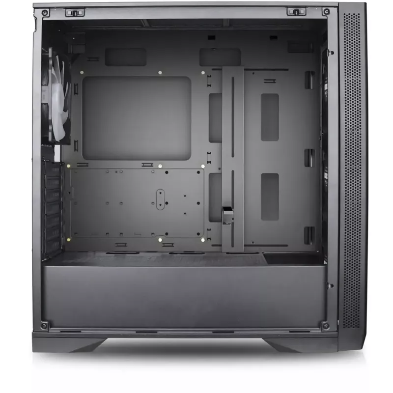 Tower case Silentware Air 1000, melns, rūdīta stikla sānu panelis