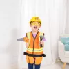 Melissa & Doug Construction Worker Role Play Costume Dress-Up Set (6 gab.)