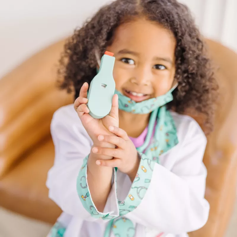 Melissa & Doug MPP RLP Doctor Rl Ply Costume Set GML Fancy kostīms bērniem unisex formas tērps