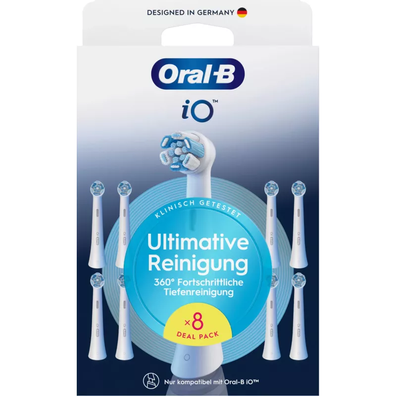 Oral-B zobu birstes uzgalis 8 gab. Balts