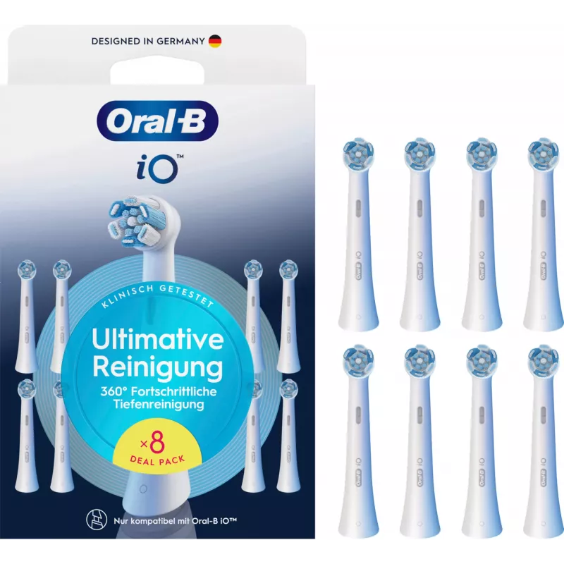 Oral-B zobu birstes uzgalis 8 gab. Balts