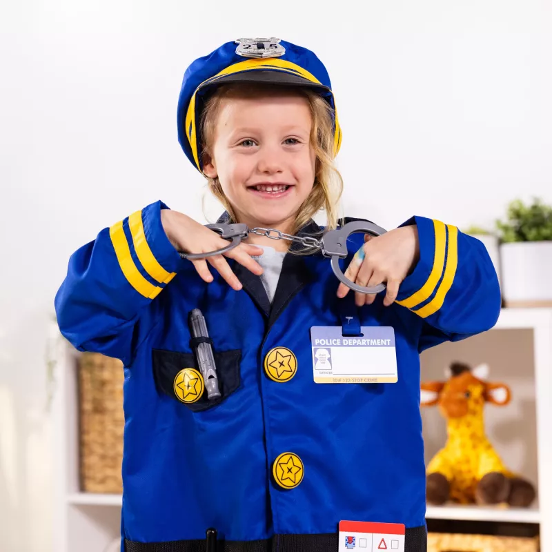 Melissa & Doug MPP RLP PoliceOfficerCstmRlplySet GML Karnevāla kostīms bērniem Unisex Uniforma