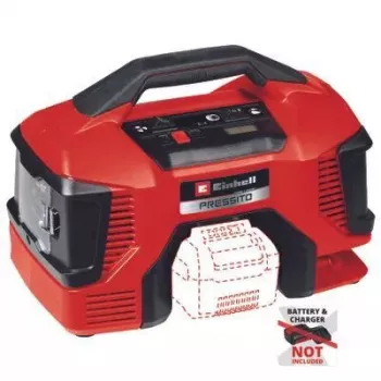 Gaisa kompresors Einhell PRESSITO 18/21 21 l/min Baterija 10,5 bar