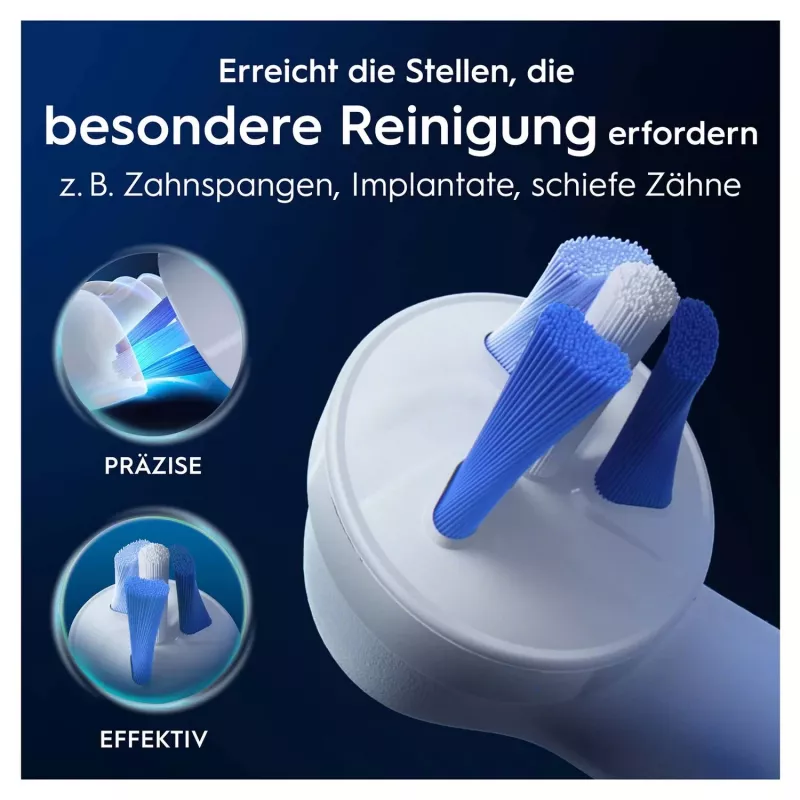 Starpzobu birstītes Oral-B iO 373371 2 gab. iepakojumā — rezerves starpzobu tīrīšanas birstītes
