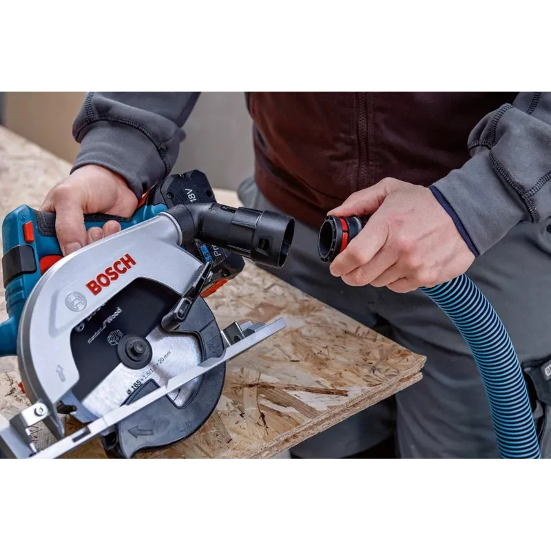 Bosch GKS 18V-57-2 L PROFESSIONAL 16.5 cm Melns, Zils, Sudraba 5000 RPM