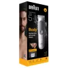 BRAUN BG 5500 244787 — ūdensnecaurlaidīgs uzlādējams ķermeņa trimmeris