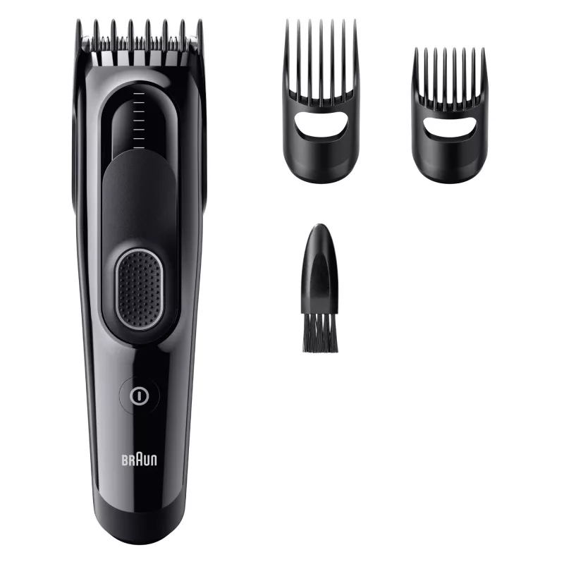 Braun HC5530 matu griezēji/klipers Melns 17 Niķeļa-metāla hidrīds (NiMH)