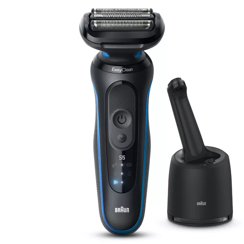 Braun Series 5 52-B7000cc folijas skuveklis ar trimmeri, melns, litija jonu akumulators