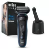 Braun Series 5 52-B7000cc folijas skuveklis ar trimmeri, melns, litija jonu akumulators