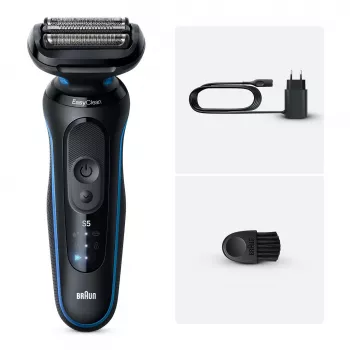 Braun Series 5 52-B1000s folijas skuveklis melns