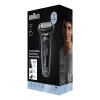 Elektriskais skuveklis BRAUN Series 6 62‑G1650s — folijas skuveklis, melns