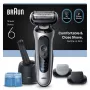 Folijas skuveklis Braun Series 6 62-S7650cc sudrabains litija jonu baterija