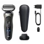 Braun Series 7 72-C1200s elektriskais skuveklis - mitrai un sausai skūšanai, melns/bronzas, nerūsējošais tērauds