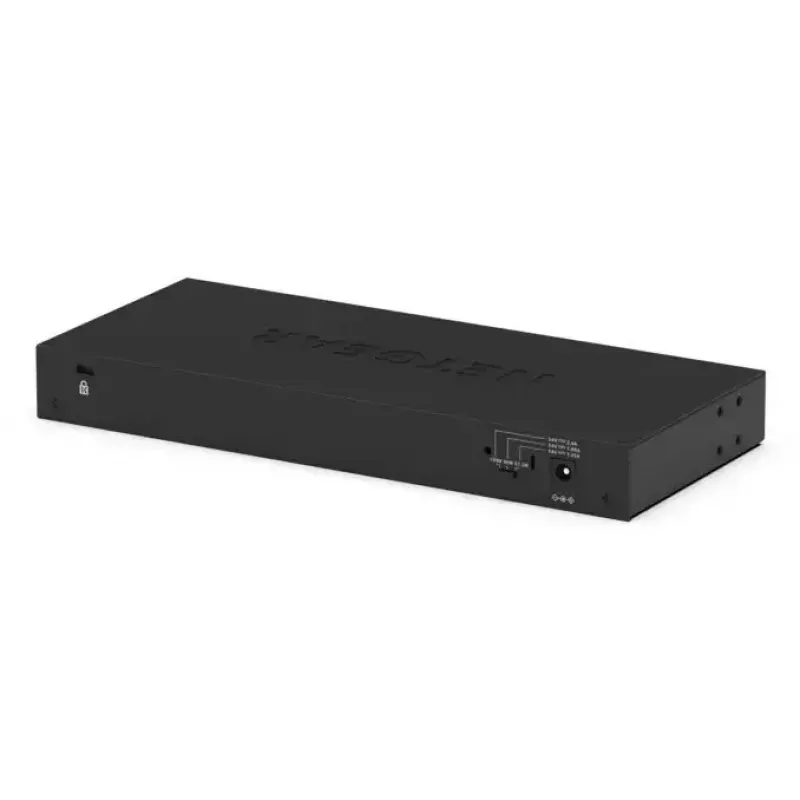 NETGEAR GS308LP Nepārvaldāms Gigabitu Ethernet (10/100/1000) barošana caur Ethernet (PoE) galddators Melns