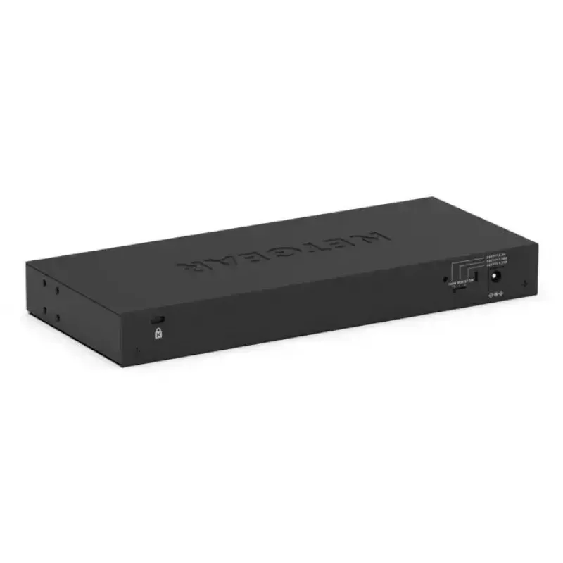 NETGEAR GS308LP Nepārvaldāms Gigabitu Ethernet (10/100/1000) barošana caur Ethernet (PoE) galddators Melns