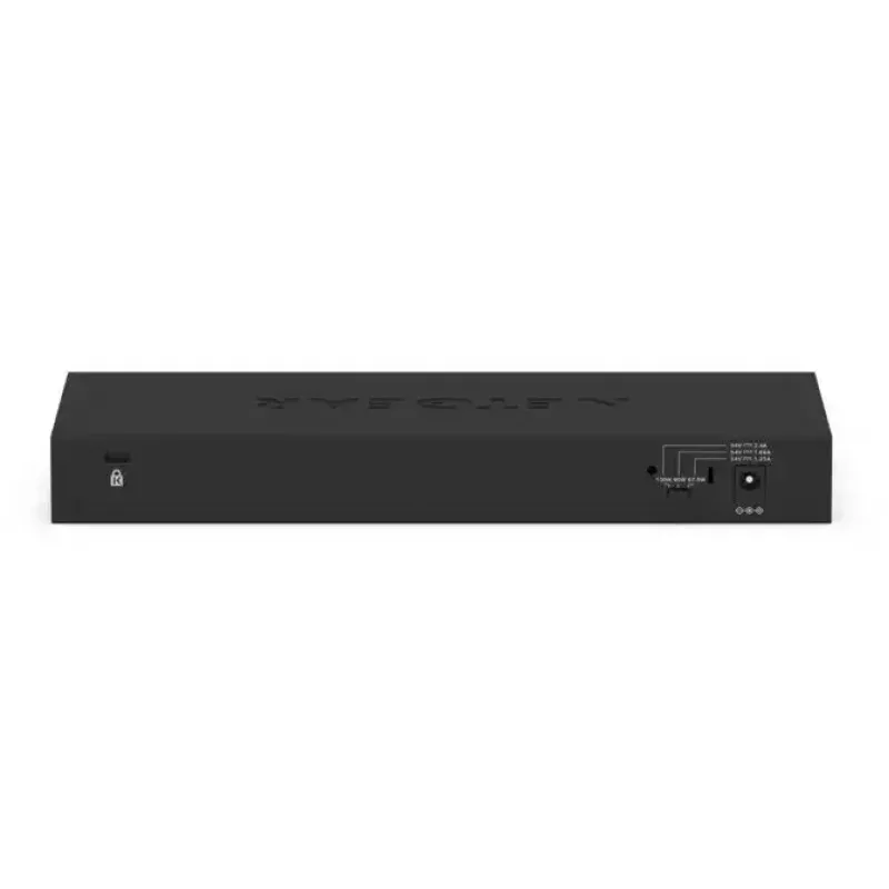 NETGEAR GS308LP Nepārvaldāms Gigabitu Ethernet (10/100/1000) barošana caur Ethernet (PoE) galddators Melns