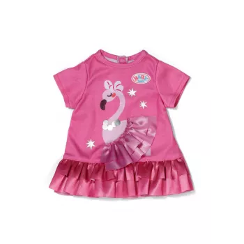 Leļļu kleita Peterkin BABY born Flamingo 43 cm lellēm, salokāma, vecumam 3+