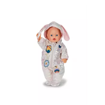 Leļļu kombinezons Peterkin BABY born Winter Suit Cream 43 cm lellēm, salokāms, piemērots no 3 gadu vecuma