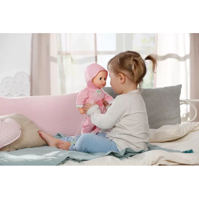 lelle zapf creation BABY born Hannah Play with me 36 cm — interaktīva mazuļa lelle, 36cm