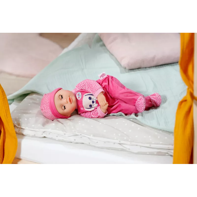 lelle zapf creation BABY born Anna Pink 36 cm, mīksts ķermenis, pozējamas ekstremitātes