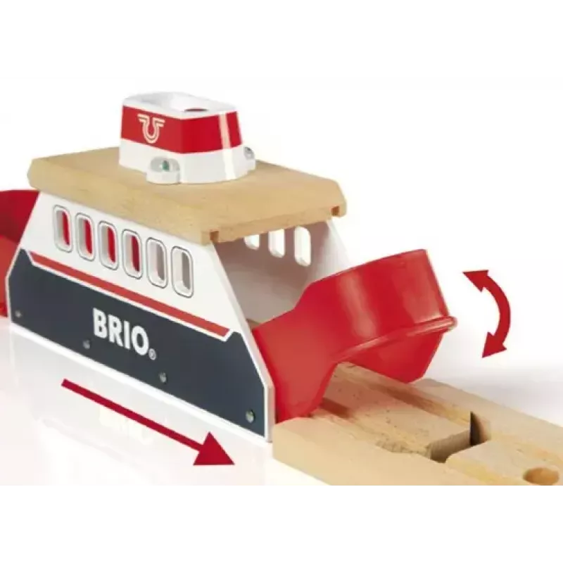 Ainavu piederums BRIO koka dzelzceļam no Ravensburger — modelis 33569, 3 daļas, LR44 baterija iekļauta
