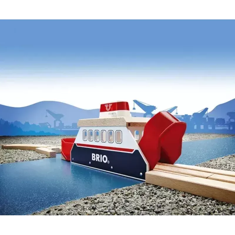 Ainavu piederums BRIO koka dzelzceļam no Ravensburger — modelis 33569, 3 daļas, LR44 baterija iekļauta