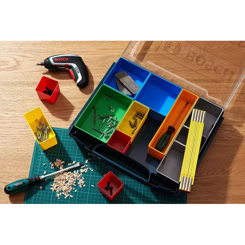 Instrumentu kaste Bosch i-BOXX 53 set 10 Professional Daudzkrāsains ABS sintētika