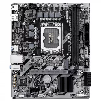 GIGABYTE H810M K Micro ATX mātesplate Intel Core Ultra (2. sērijai) — LGA 1851, DDR5 līdz 6400MHz, 1x PCIe 4.0 M.2, 1GbE