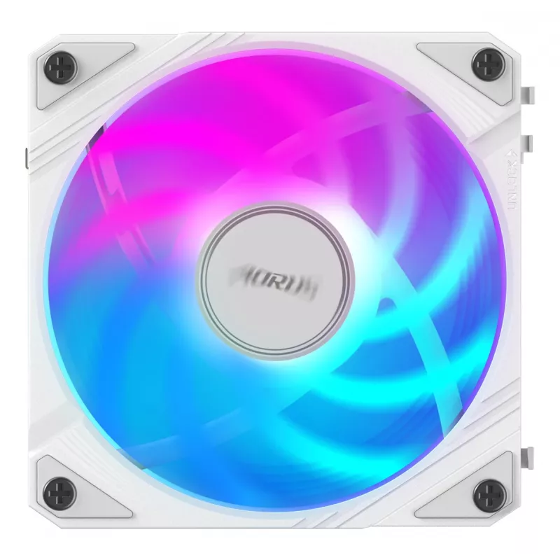 GIGABYTE AORUS EZ CHAIN FAN 120 ICE Viss-vienā šķidruma dzesētājs 12 cm Balts
