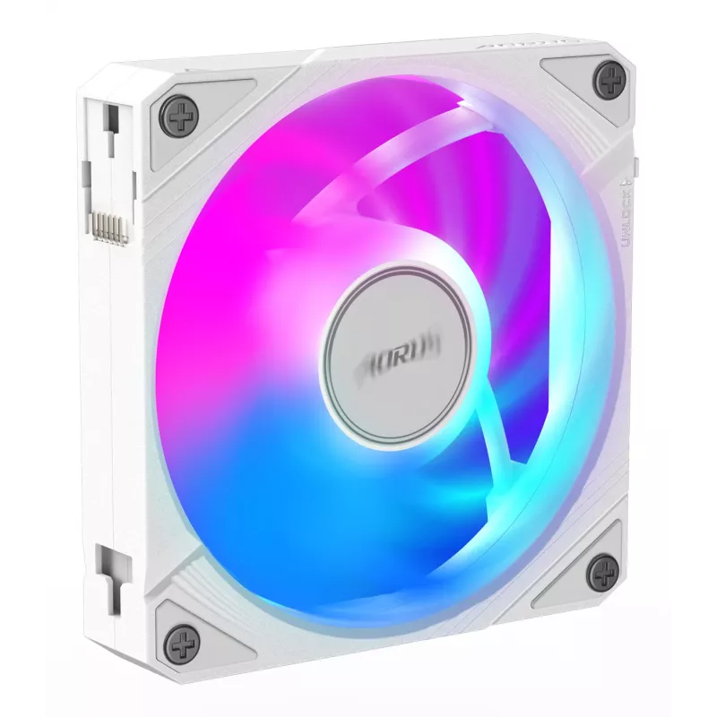 GIGABYTE AORUS EZ CHAIN FAN 120 ICE Viss-vienā šķidruma dzesētājs 12 cm Balts