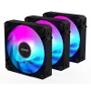 GIGABYTE AORUS EZ CHAIN FAN 120 (3 gab.) mātesplate 12 cm melns 3 gab.