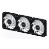 GIGABYTE AORUS EZ CHAIN FAN 120 (3 gab.) mātesplate 12 cm melns 3 gab.