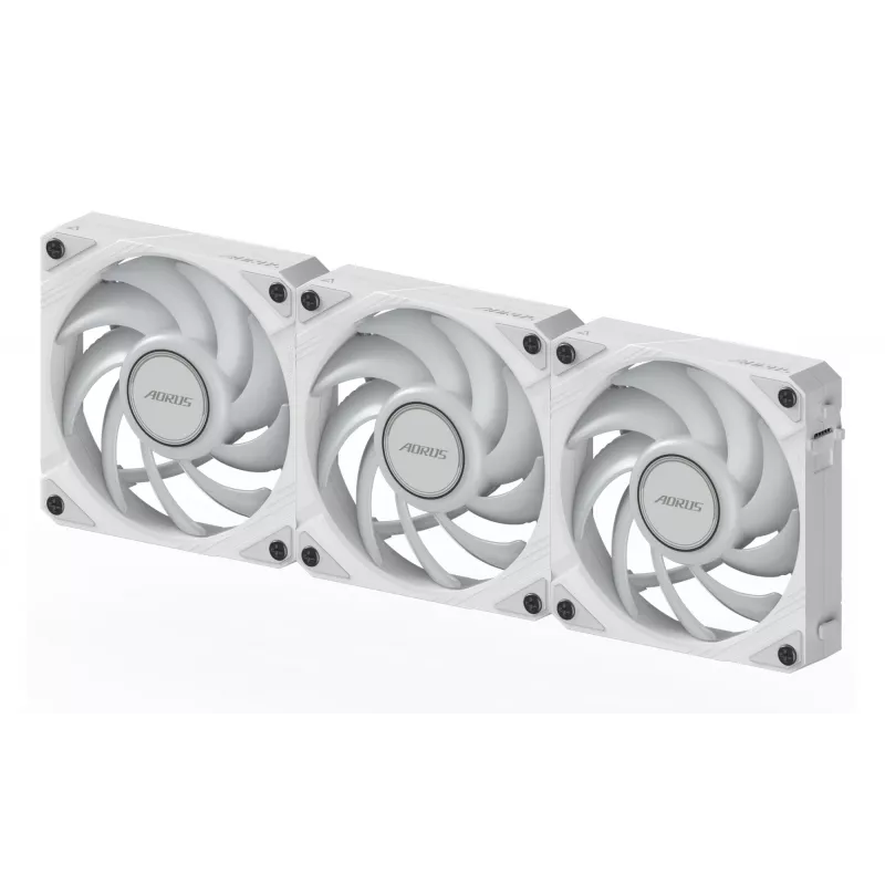 GIGABYTE AORUS EZ CHAIN FAN 120 ICE mātesplate 12 cm balts 1 gab.