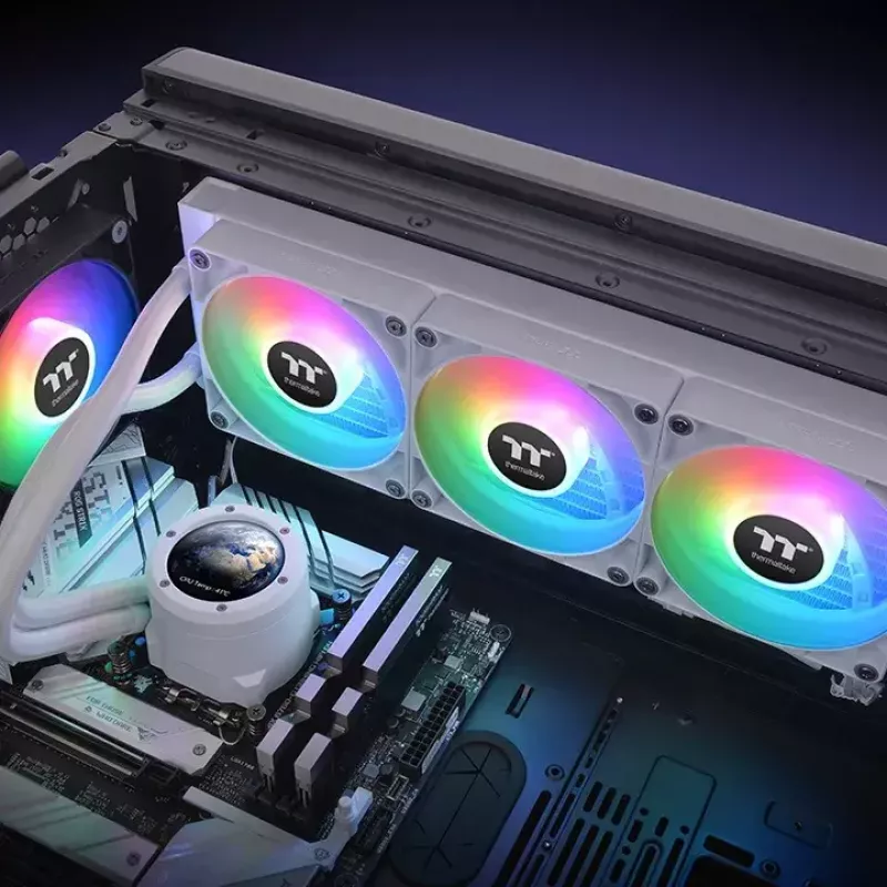 Šķidruma dzesēšanas komplekts Thermaltake TH360 V2 Ultra ARGB 36 cm Balts