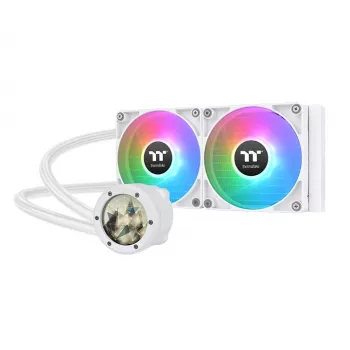 THERMALTAKE ūdens dzesēšana - TH240 V2 Ultra ARGB Sync viss-vienā šķidruma dzesētājs - Baltā edīcija