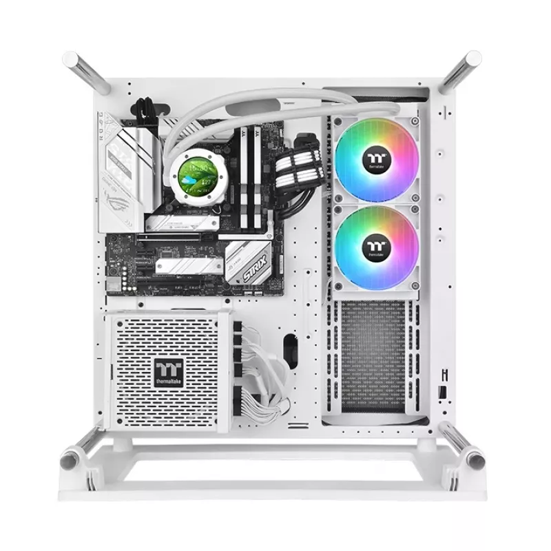 THERMALTAKE ūdens dzesēšana - TH240 V2 Ultra ARGB Sync viss-vienā šķidruma dzesētājs - Baltā edīcija