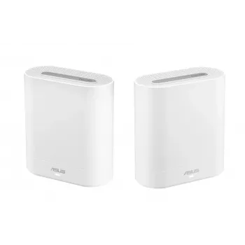 ASUS EBM68(2PK) – Expert WiFi Tri-band (2.4 GHz / 5 GHz / 5 GHz) Wi-Fi 6 (802.11ax) Balts 3 iekšējās