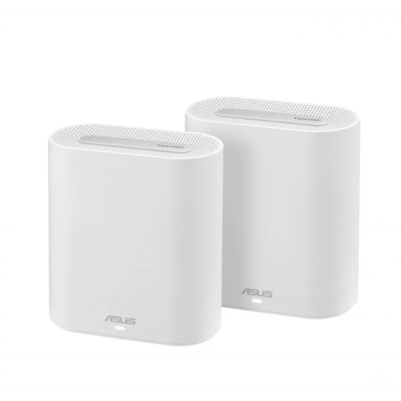 ASUS EBM68(2PK) – Expert WiFi Tri-band (2.4 GHz / 5 GHz / 5 GHz) Wi-Fi 6 (802.11ax) Balts 3 iekšējās