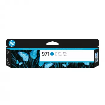 HP 971 ciāna Oriģināls tintes kasetne, ciāna, 1 gab., 2500 lapas