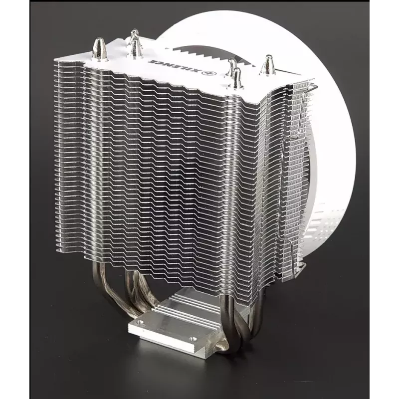 CPU dzesētājs XILENCE Performance C XC229 120 mm, TDP 150 W, balts, 500–1800 RPM, šķidruma dinamiskais gultnis, vairāku ligzdu atbalsts
