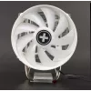 CPU dzesētājs XILENCE Performance C XC229 120 mm, TDP 150 W, balts, 500–1800 RPM, šķidruma dinamiskais gultnis, vairāku ligzdu atbalsts
