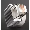 CPU dzesētājs XILENCE Performance C XC229 120 mm, TDP 150 W, balts, 500–1800 RPM, šķidruma dinamiskais gultnis, vairāku ligzdu atbalsts